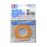 FITA ADESIVA PARA MÁSCARA DE PINTURA MASKING TAPE 2MM TAMIYA TAM 87207